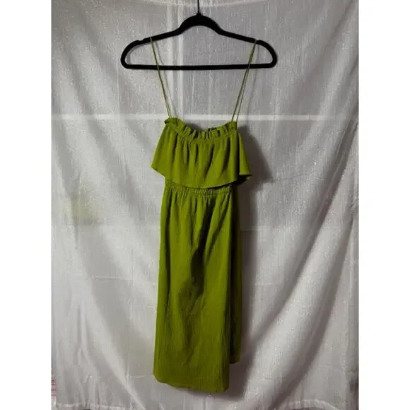 GREEN BANANA REPUBLIC DRES SIZE MEDIUM - Picture 2 of 4